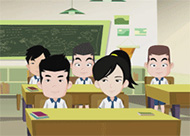 小海報里大學(xué)問FLASH動畫